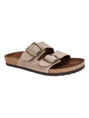 Mountain Sole Women's Leather Footbed Hallie Sandal Size 9